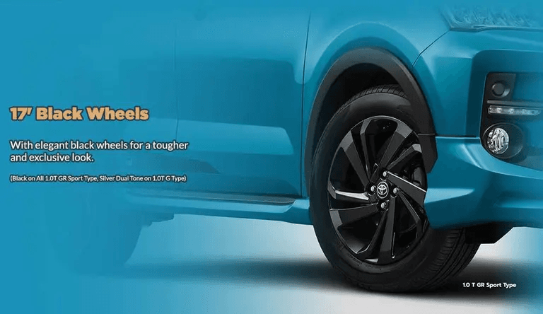 17" Black Wheels